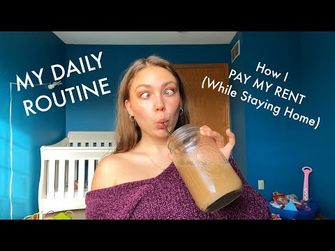 DAY IN MY LIFE as a WORKING STAY AT HOME MOM!🍷👶🏼💰 (NOT ASMR***)