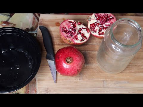 Peeling Pomegranates ASMR Satisfying Sounds