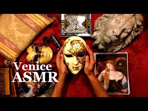 ASMR - Venice Show and Tell (masks, glass, paintings...)