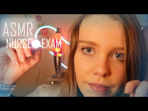 ASMR NURSE PHYSICAL EXAM ~ Mental Health Intake Personal Attention Roleplay (Whispering & Detailed)