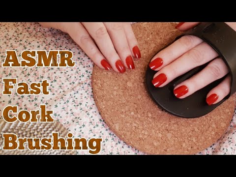 ASMR Fast Cork Brushing(No Talking)