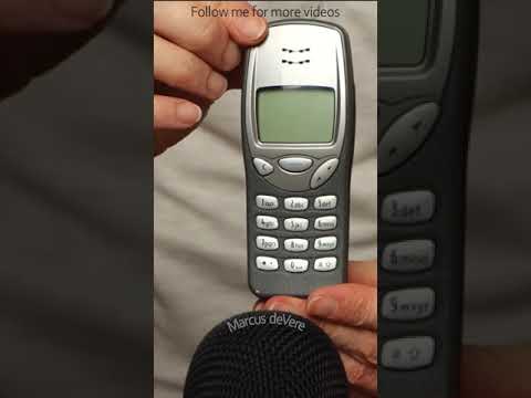 ASMR Fidgeting With A Nokia 3210 Mobile Phone #short