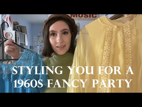 {ASMR} Styling You For a 1960's Party Roleplay