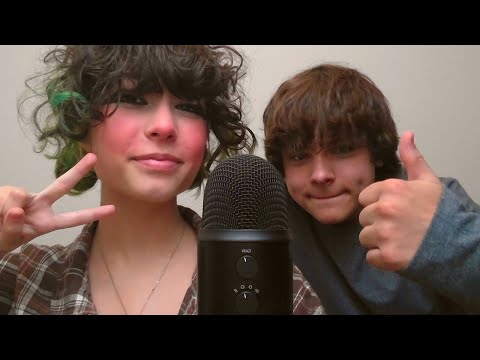 ASMR - guess the trigger feat. my brother!!