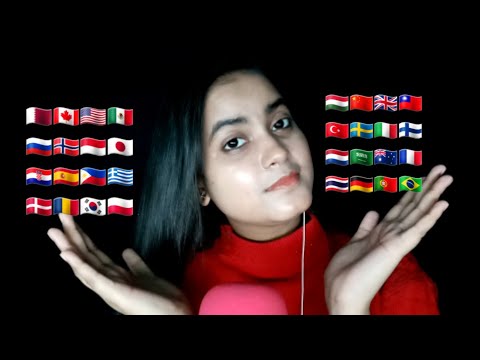 ASMR Whispering "Just Do It" in 35+ Different Languages
