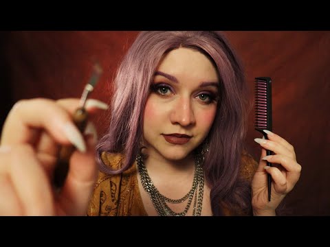 ASMR Dollmaker repairs & cleans you 🛠️ (personal attention, eye exam, sketching sounds, etc)