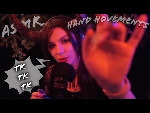 ASMR Tk Tk Tk and Hand Hovements (Face touching) 💎 Echo Effect, No Talking