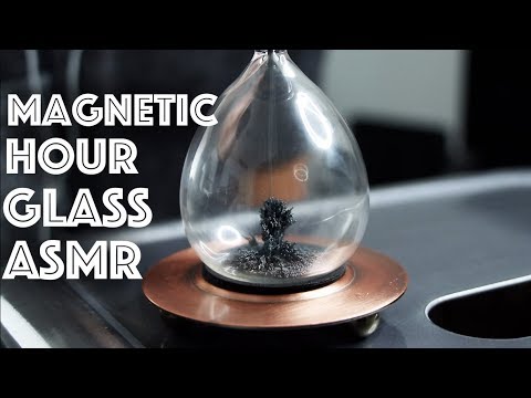 Visual ASMR - Magnetic Hourglass Unboxing - (Satisfying, Tapping, Male Whisper)