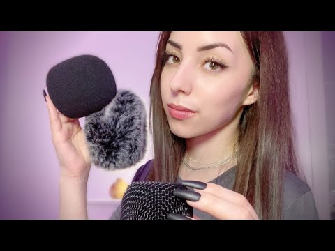 ASMR Fast & Aggressive Mic Triggers With Nails - Scratching and Tapping w/ Mic Covers