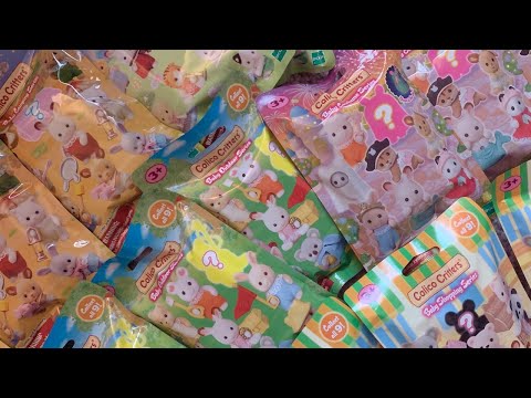 ASMR Opening Calico Critter Blind Bags!