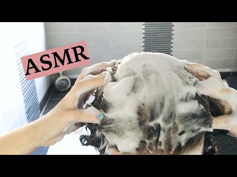 ASMR Foamy Hair Wash (Shampooing, Scalp Scratching, Foam/Hair Sounds, Spraying, No Talking)