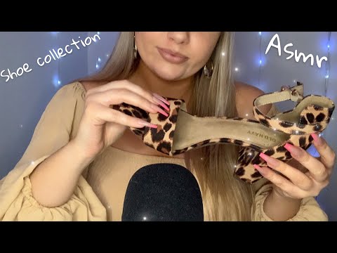 ASMR | Tapping and Scratching on my Shoe Collection 👠 (winter edition)