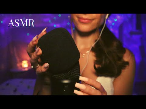 ASMR | Fast and Aggressive Mic Scratching, Pumping and Swirling (with and without Cover)✨