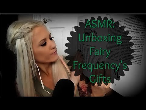 ASMR: Unboxing Fairy Frequency's Gifts