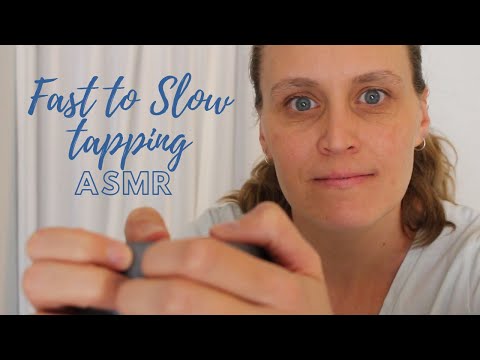 ASMR Fast and Slow Tapping | Setting and Breaking the Pattern | Sound Assortment