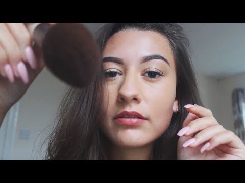[ASMR] Face Brushing/Stroking To Help You Sleep || Ear-To-Ear Whispers & Personal Attention