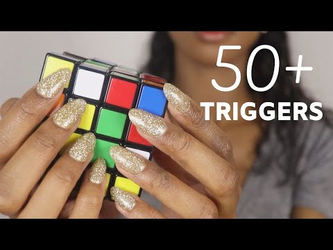 ASMR 50+ Tapping Triggers - Preview Compilation (No Talking) 💟