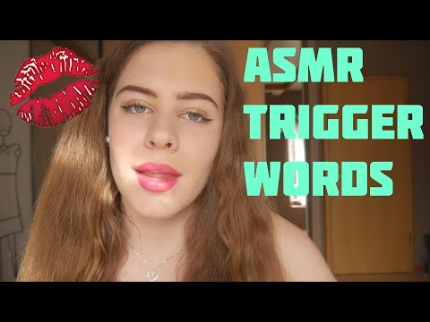 ASMR Trigger Words Whispering | Relax 👑💋