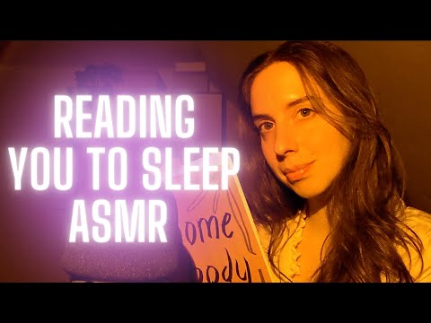 ASMR | Reading Poetry To Make Your Mind Drift off | Soft spoken