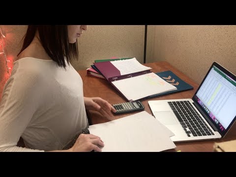ASMR Secretary Role Play (typing, writing, calculator sounds)
