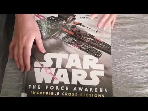 *Whisper* ASMR Star Wars: The Force Awakens - Cross Sections (Book, Page Flipping)