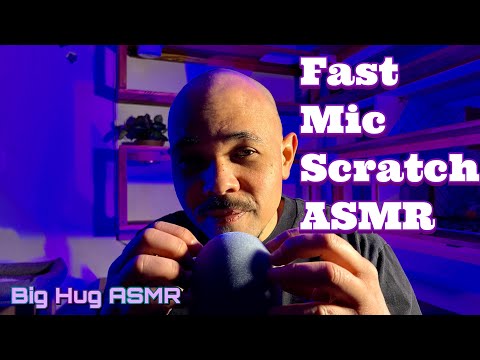 Fast foam mic scratching⚡️+ Cover pumping ASMR, with some breathy whispers for your tingles 🤤
