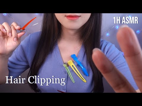 ASMR 1Hour Clipping Your Hair 👧(No Talking) | SUPER Relaxing💤 Personal Attention