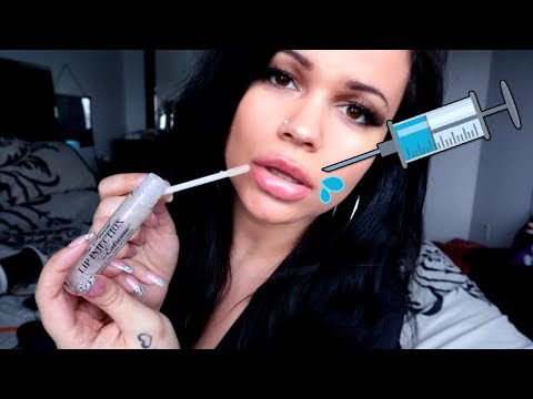 ASMR Lip Injection 😱💉 Lipstick Application (*Tingly Mouth Sounds*)