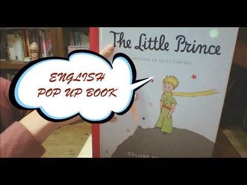 [English ASMR] The Little Prince Pop Up Book