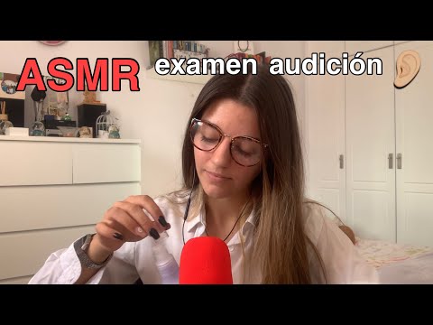 ASMR - SAGA EXAMEN NERVIOS CRANEALES 🧠 / Examen de oído 👂🏼 | Paulichi21