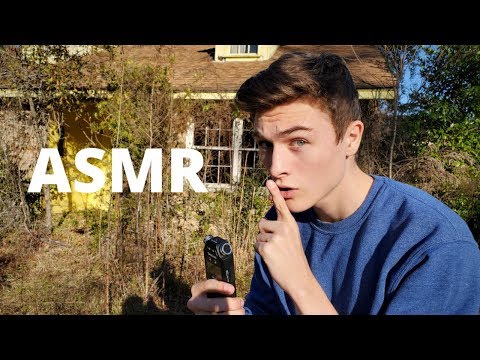 ASMR IN AN ABANDONED HOUSE!