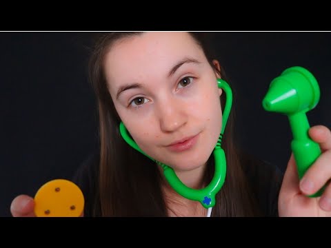 ASMR | Doctor Check Up Roleplay (Soft Spoken) ~ Using Toy Equipment