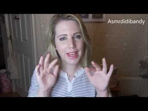 ASMR whisper Positive Video and Announcement with Hand Movements
