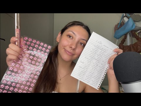 ASMR Reading My Subscribers Names + random triggers pt. 2 ❤️ | Whispered