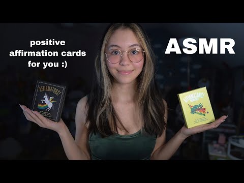 ASMR | Positive Affirmations for You! (mouth sounds, tapping, hand sounds)