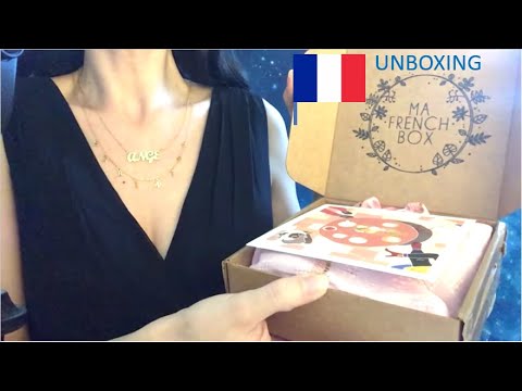 ASMR - UNBOXING Mafrenchbox de Juin * produits made in France