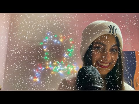 ASMR on a SNOWY DAY❄️💤 Peaceful Sleep with Soft Whispers and Gentle Triggers in the Snow: fake snow