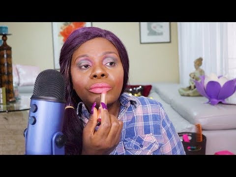 Makeup GRWM Story Time Chewing Gum ASMR Pedals in The Freaking Wind