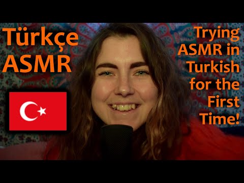 Türkçe ASMR: English Girl Tries Speaking Turkish! [Trigger Words, Whispering, Mouth Sounds]