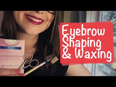 Eyebrow Waxing & Shaping Roleplay 💆🏼*ASMR* Personal Attention, Face Touching