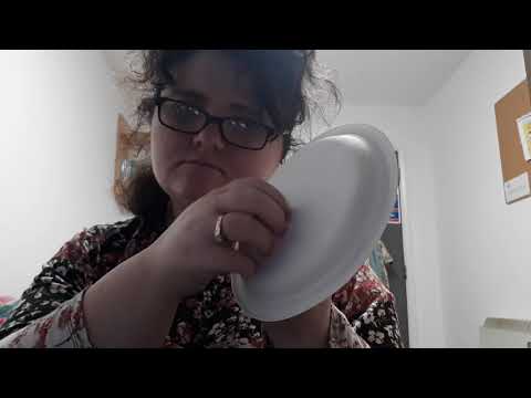 ASMR TINGLY SOUNDS OF A PLATE * NO TALKING *