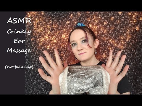 ASMR Crinkly Ear Massage (no talking)
