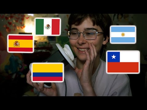 Trying Spanish Trigger Words | asmr  |  ( eng subtitles)