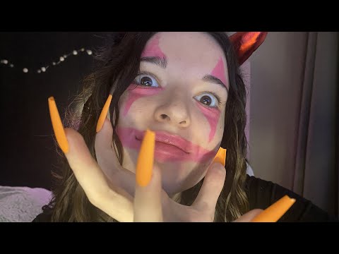 ASMR ~ Spécial Halloween pour t’endormir (ou te tuer😈) 👻🎃 (tapping, scratching, brushing…)