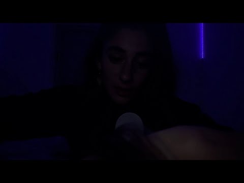 ASMR vulnerable chat on mental health while straightening hair