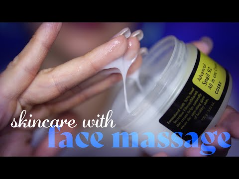 ASMR ~ Skincare & Face Massage ~ Lotion, Layered Sounds, Personal Attention, Massaging Your Face