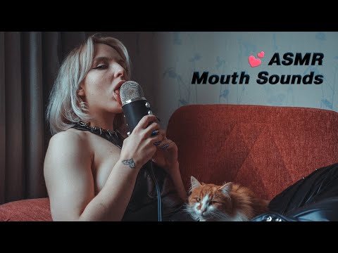 💞 ASMR Ear Licking & Mouth Sounds Blue Yeti for sleep (with Elsa)