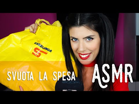 ASMR ita - 🍓 SVUOTA la SPESA · ESSELUNGA (Whispering)