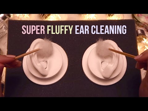 ASMR Super Fluffy Ear Cleaning (No Talking)