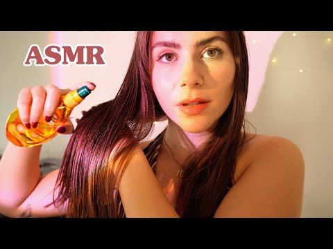 ASMR INTENSE HAIR SOUNDS | Take Care of My Hair With Me ♡
